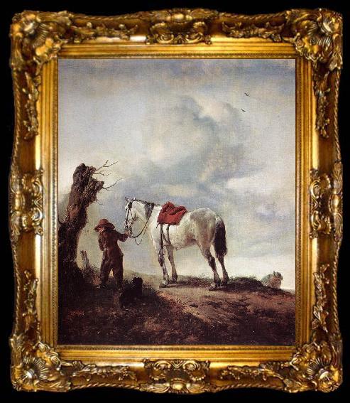 framed  WOUWERMAN, Philips The White Horse qrt, ta009-2